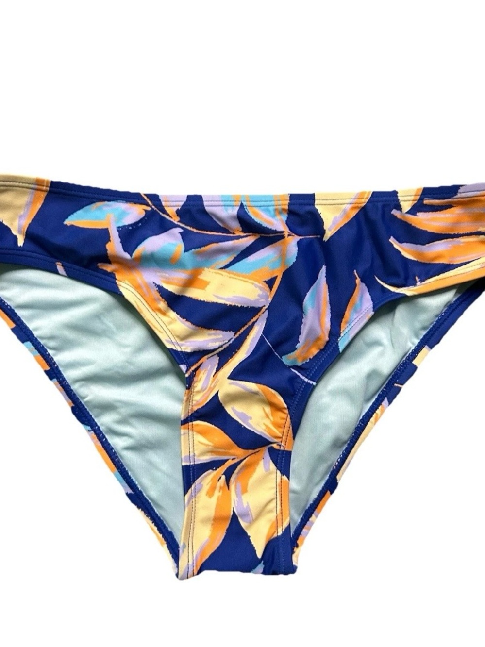 NWT Women’s Cupshe Multicolor Bikini Set Size Medium Blue Purple Orange - Picture 5 of 5